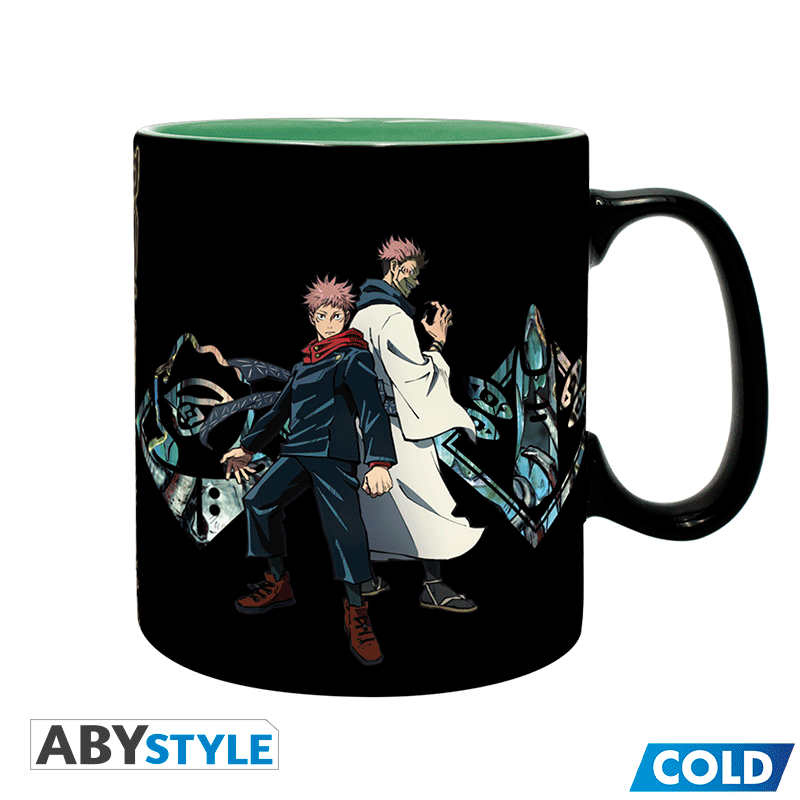 JUJUTSU KAISEN Mug Heat Change 460 ml Itadori & Sukuna