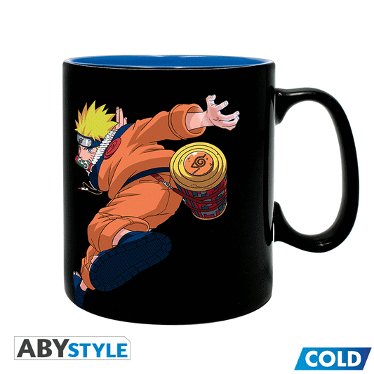 NARUTO Mug Heat Change 460 ml Naruto & Sasuke