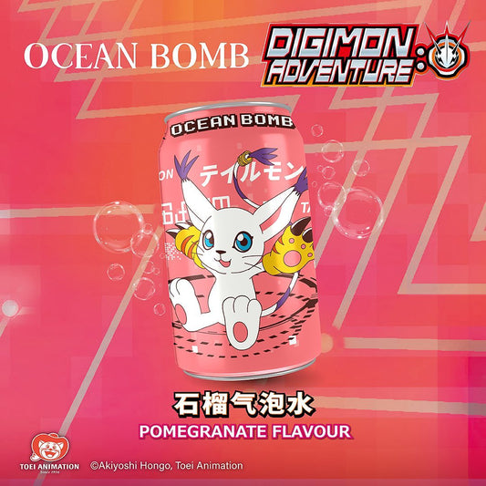 Sparkling Water Pomegranate Flavour - Ocean Bomb