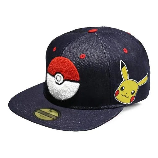 Pokémon - Denim Snapback Cap