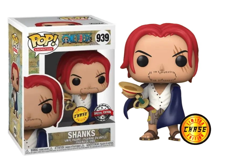 Shanks (One Piece) Pop Vinyl Animation Series (Funko) limited chase edition exclusive