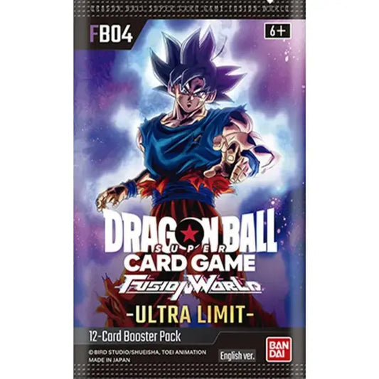 Dragon Ball Super Card Game – Fusion World FB04 Ultra Limit Booster