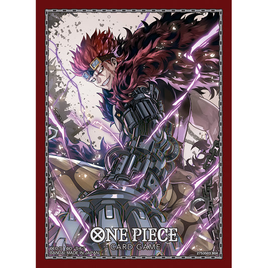 ONE PIECE Card Game Official Card Sleeve 9 Eustace Kid