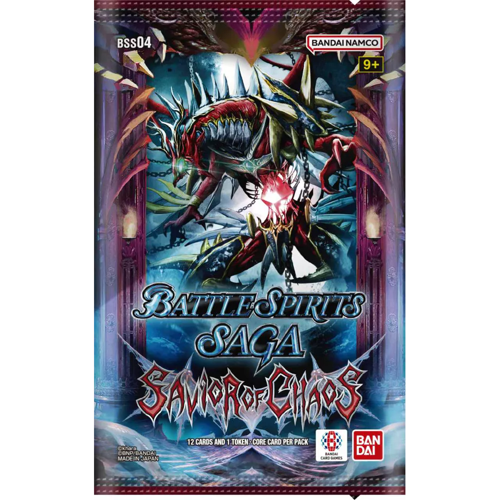 Battle Spirits Saga TCG - Savior of Chaos BSS04 Boosterpack