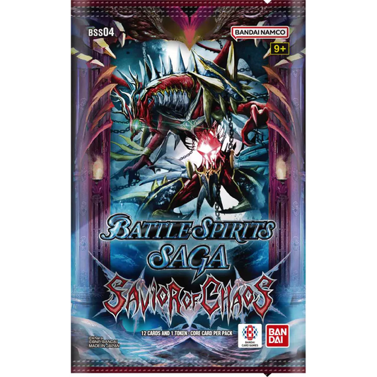 Battle Spirits Saga TCG - Savior of Chaos BSS04 Boosterpack