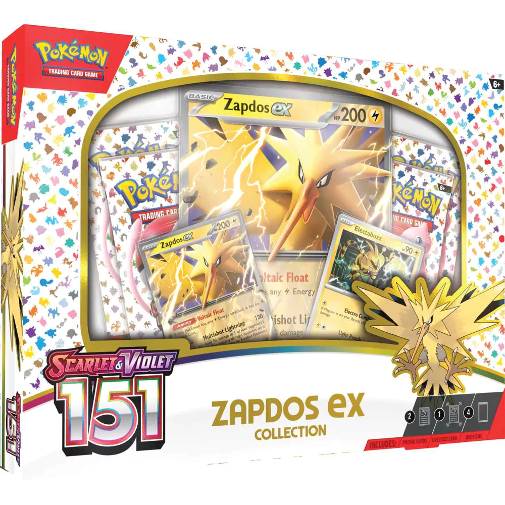 Scarlet & Violet 151 - Ex Box Zapdos - Pokémon TCG