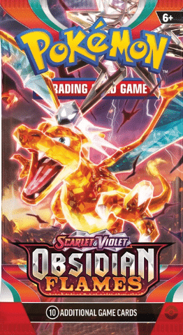 Pokemon Obsidian Flames Booster pack