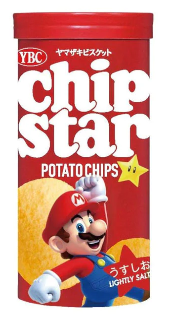 Chip Star Mario Lightly Salted