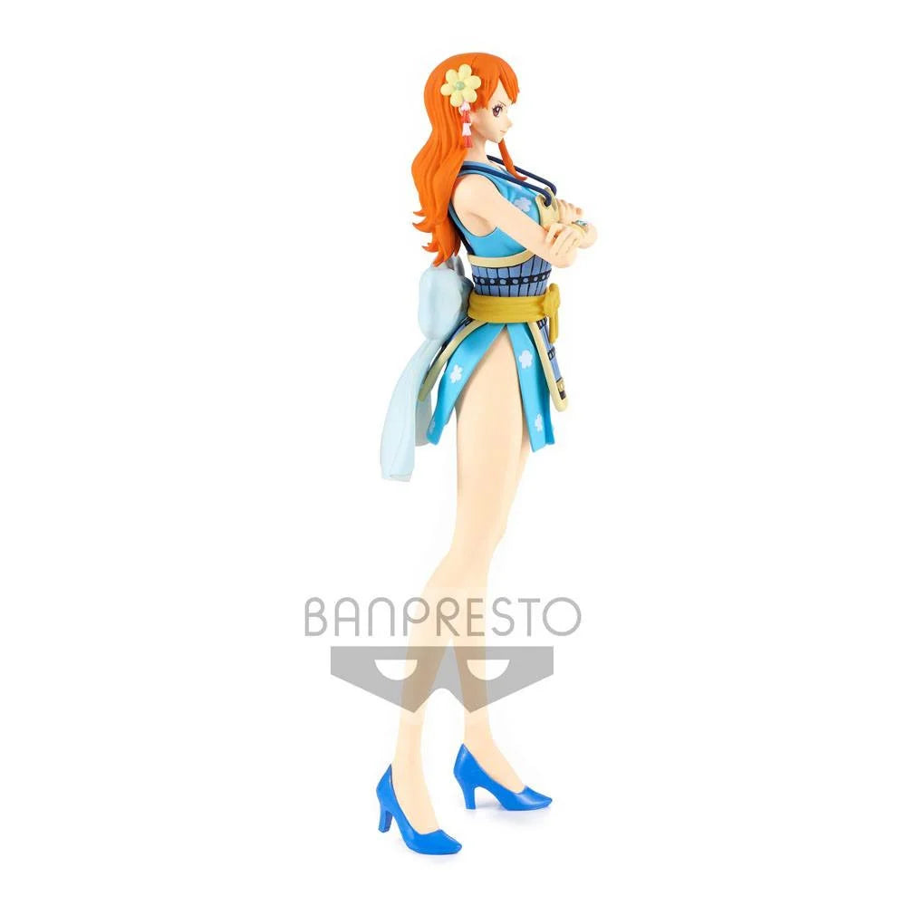 ONE PIECE - NAMI WANOKUNI STYLE II VER. B - GLITTER & GLAMORS PVC FIGURE 25 CM