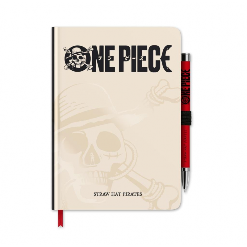 ONE PIECE NETFLIX - Notebook + Luminous Ballpoint Pen - A5 Format