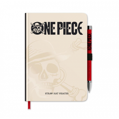 ONE PIECE NETFLIX - Notebook + Luminous Ballpoint Pen - A5 Format