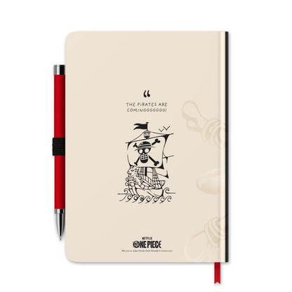 ONE PIECE NETFLIX - Notebook + Luminous Ballpoint Pen - A5 Format