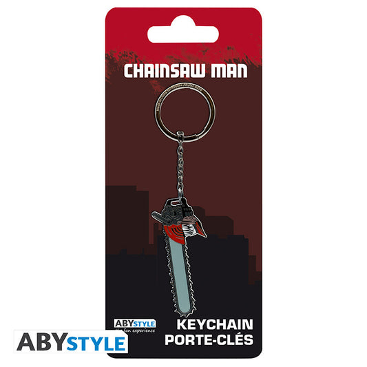 CHAINSAW MAN - Keychain "Chainsaw Man head"