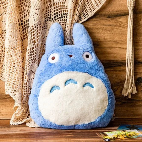 My Neighbor Totoro - Nakayoshi Cushion Blue Totoro