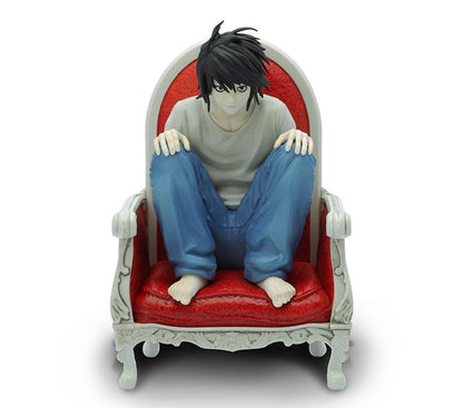 L on chair - Death Note - 15cm