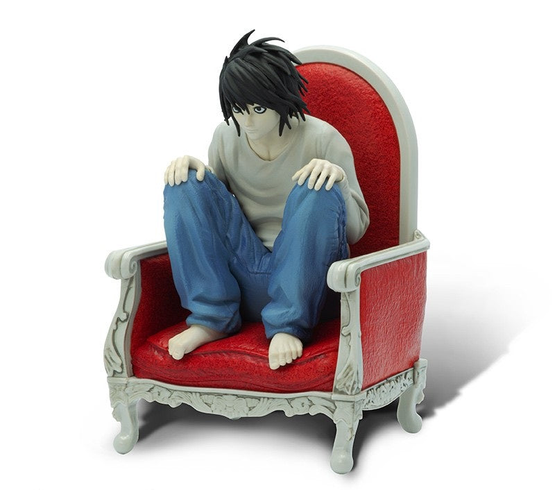 L on chair - Death Note - 15cm