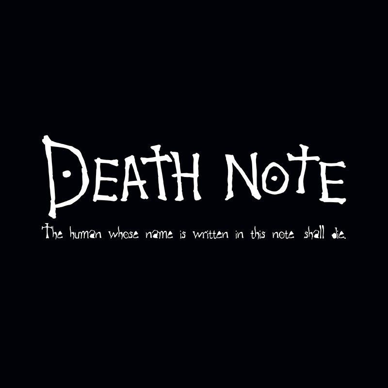 The Human Whose Name Is Written - Death Note T-Shirt