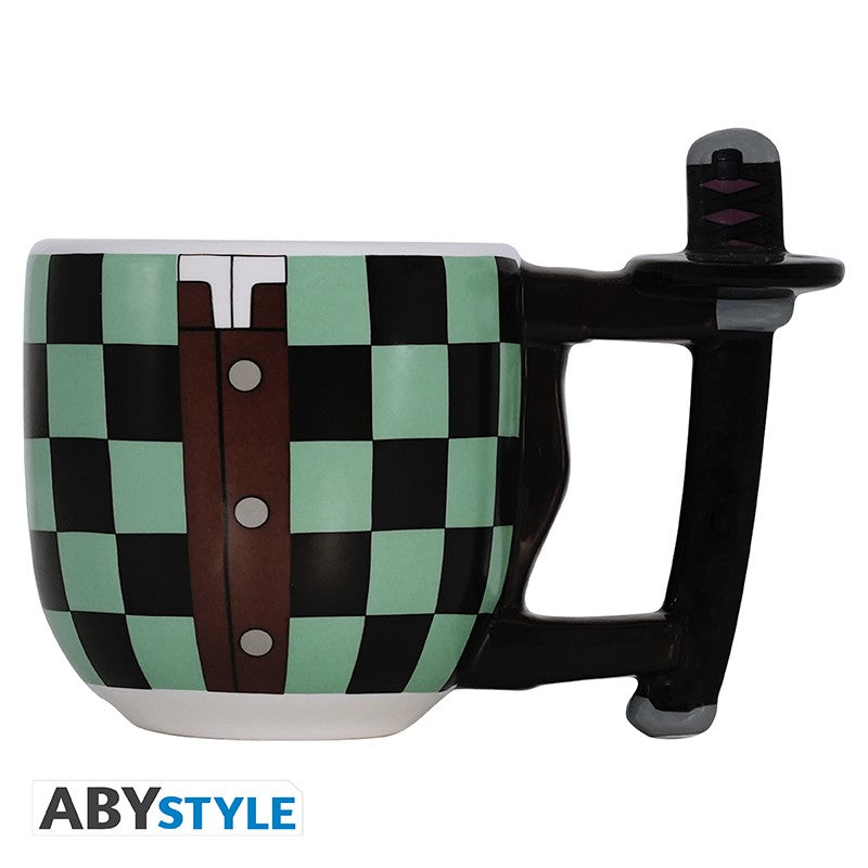 DEMON SLAYER Mug 3D Tanjiro Sword Handle