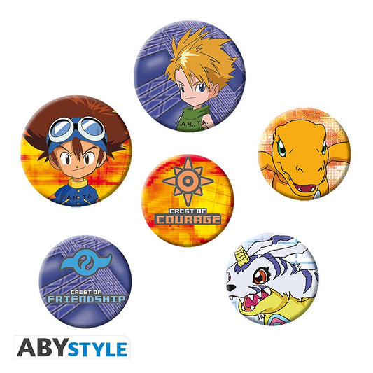 DIGIMON Badge Pack Tai & Matt