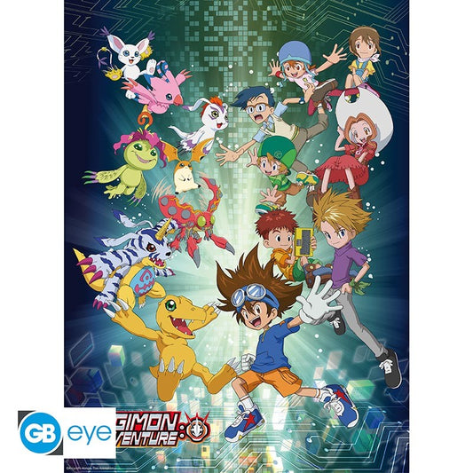 DIGIMON Poster Digi-World (52x38cm)