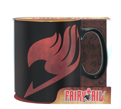 Lucy, Natsu and Emblem - Mug - Fairy Tale