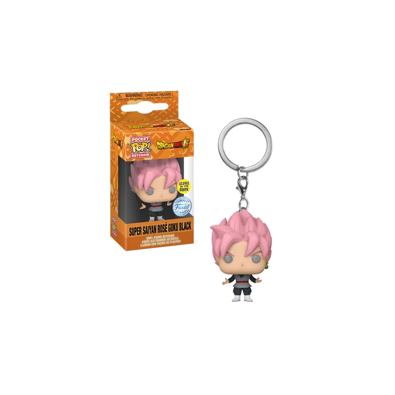 DRAGON BALL SUPER - Pocket Pop Keychains - SSR Goku Black (GW) Sleutelhanger