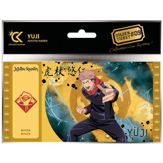 Golden Ticket Jujutsu Kaisen - V2 Yuji