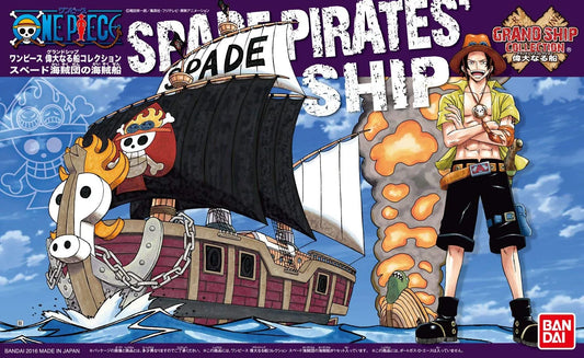 #12 Spade Pirate Ship One Piece Grand Ship Collection