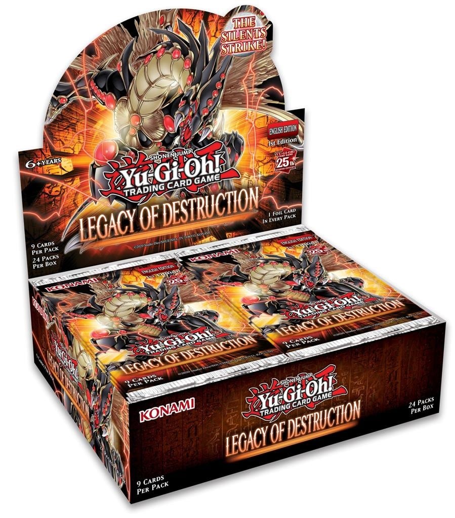YGO - Legacy Of Destruction Booster Display (24 Packs) - EN