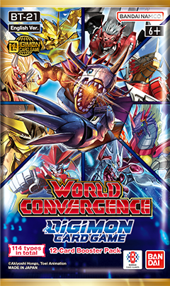 Digimon World Convergence BT21: Booster Pack