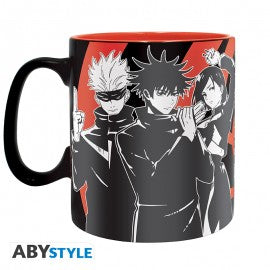 JUJUTSU KAISEN - Mug - 460 ml - Group black & white - with box x2