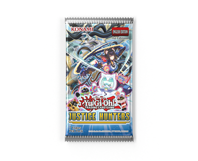 Yu-Gi-Oh Justice Hunters Booster Pack