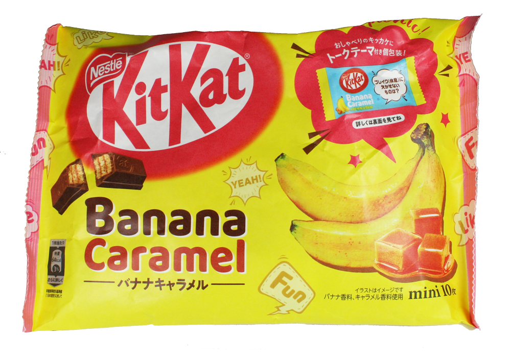 Banana and Caramel KitKat