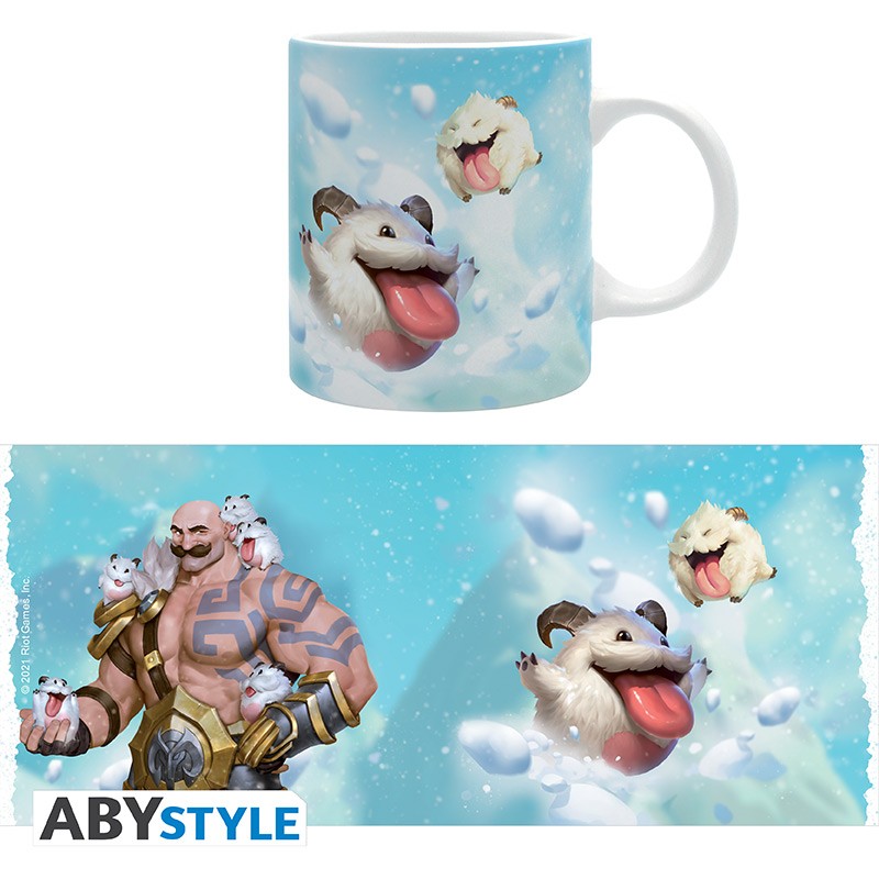 LEAGUE OF LEGENDS Mug Braum & Poros