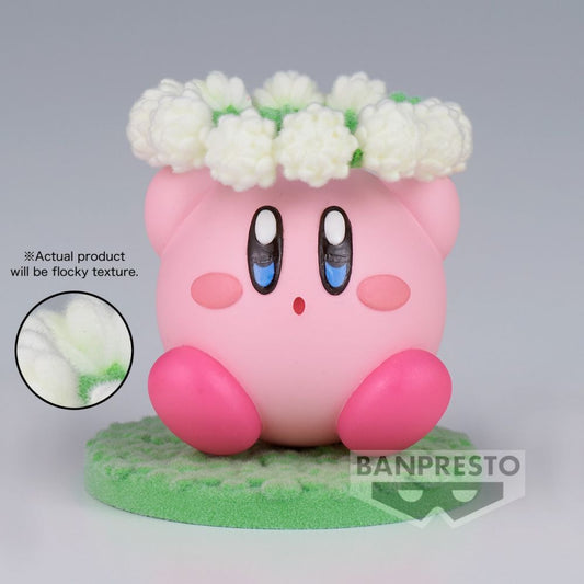 Kirby Fluffy Puffy Mine Play In The Flower : Kirby ver.B