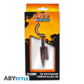 NARUTO SHIPPUDEN 3D Keychain Kunai & explosive tag