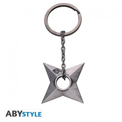 NARUTO SHIPPUDEN - Keychain 3D "Shuriken Konoha