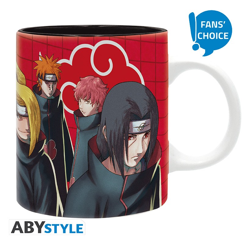 NARUTO SHIPPUDEN Mug Fans' Choice Artwork Akatsuki