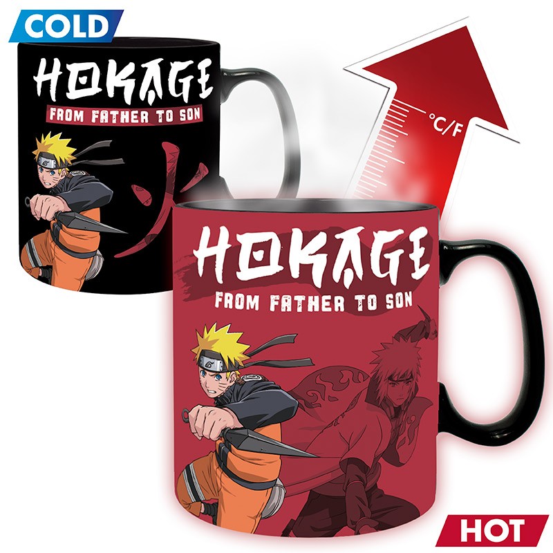 NARUTO SHIPPUDEN Mug Heat Change From Father to Son