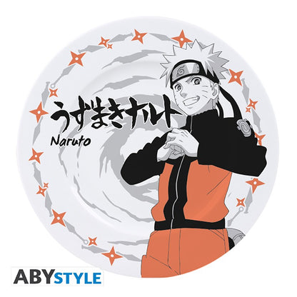 NARUTO SHIPPUDEN - Set of 4 Plates - Characters