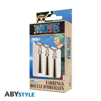 One piece - 3 earrings set Zoro