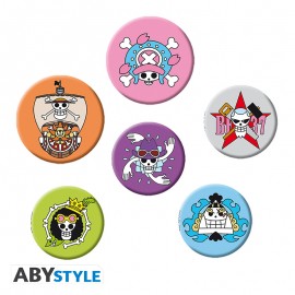 ONE PIECE Badge Pack Skulls 2*