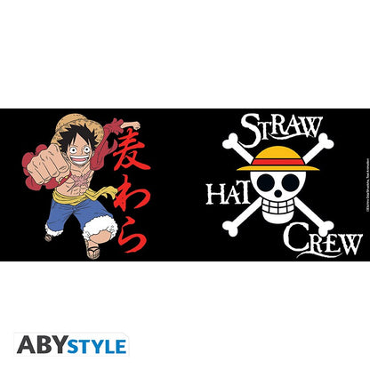 ONE PIECE - Mug - 460 ml - Luffy & Skull