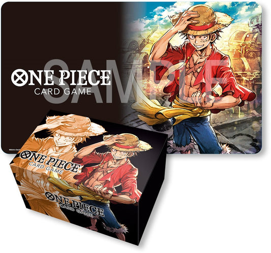 One Piece Playmat and Storage Box - Monkey D Luffy