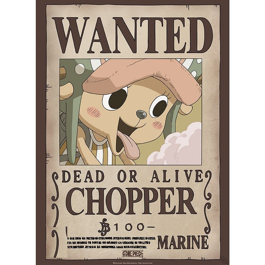 ONE PIECE - Poster Chibi 52x38 - Wanted Chopper