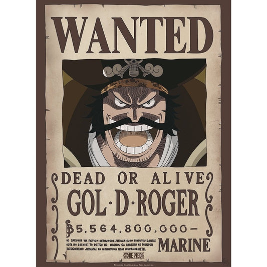 ONE PIECE - Poster Chibi 52x38 - Wanted Gol D. Roger