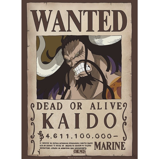 ONE PIECE - Poster Chibi 52x38 - Wanted Kaido