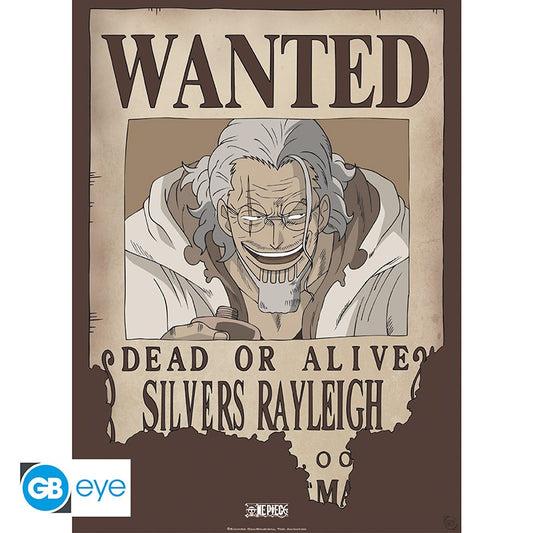 ONE PIECE Poster Wanted Rayleigh (52x38cm)