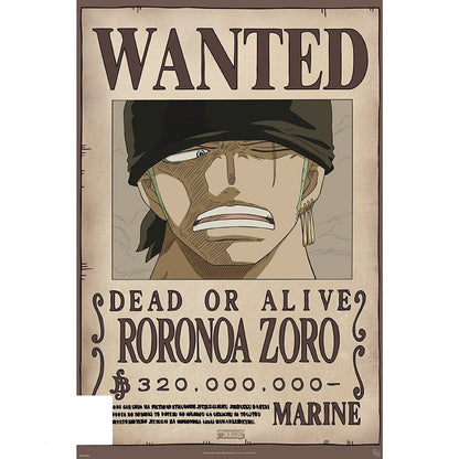 Wanted Zoro Poster- One Piece - 91x61cm
