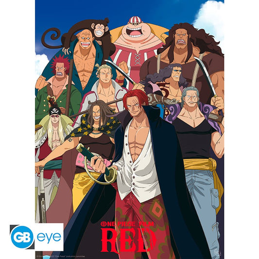 ONE PIECE: RED Poster Red Hair Pirates